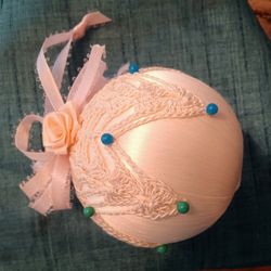 Exquisitely Done Handmade Christmas 🎄 Ornament