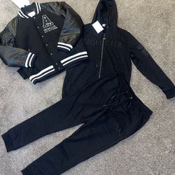 Moncler Tracksuit And Wool Jacket 