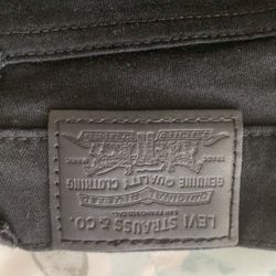 Levi’s Supper Skinny Black Jeans