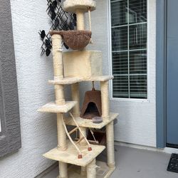 Large cat tree