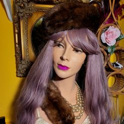 Vintage Saks 5th Avenue Mink Hat