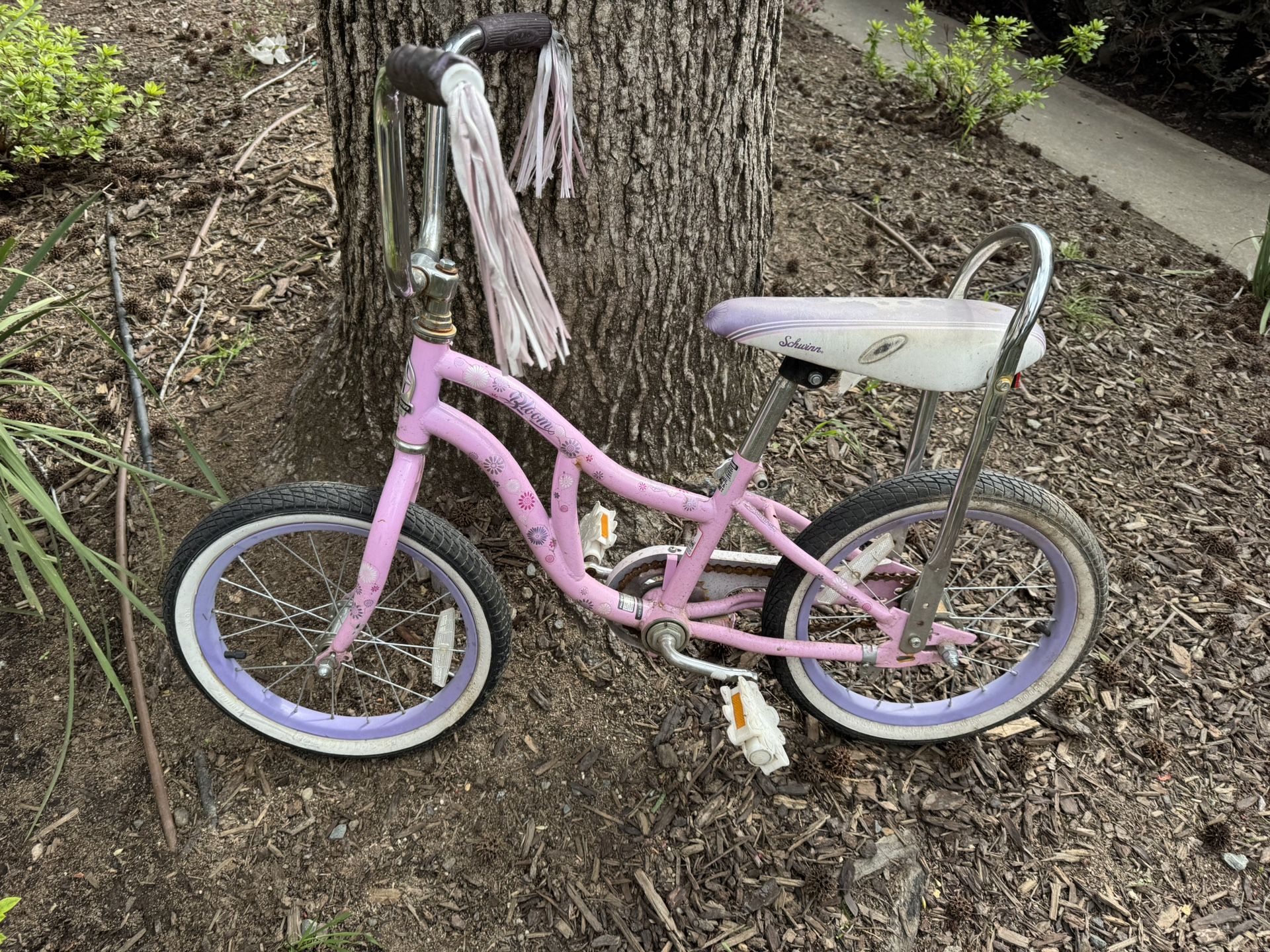 collectable girls small kids bike used