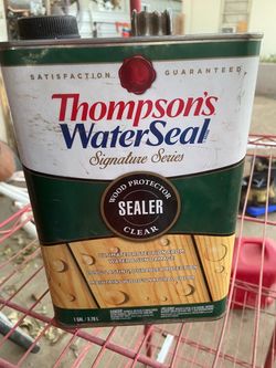 Thompson's WaterSeal Signature Series Clear Wood Sealer 1 Gallon