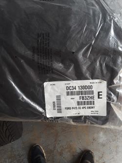 Ford P473 cc 4pc floor mat Ebony