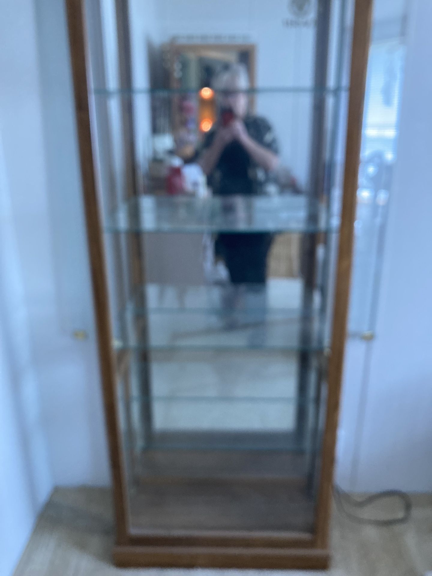 Lighted Glass Display Cabinet