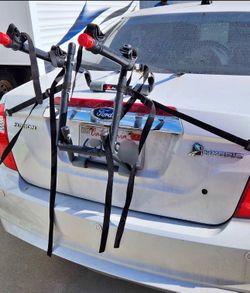 Allen trunk mount bike rack 2 bikes