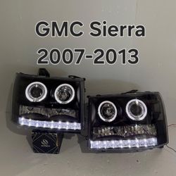 GMC Sierra 2007-2013 Headlights 