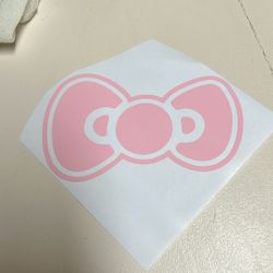 New Hello Kitty Bow For Car 