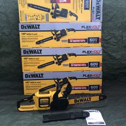 Dewalt 16” Chainsaw Brushless Flex Volt 60v (Tool Only)