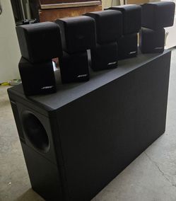 Boss Acoustimass 10 Cube Speakers