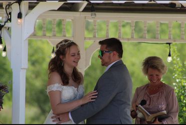 Floral Wedding Dress Size 6