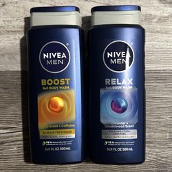 Nivea Men 3 in 1 Body Wash 16.9 Fl Oz $3.50 Each 