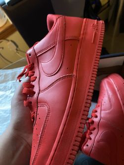 NIKE AIR FORCE 1 UNIVERSITY RED Size 10.5