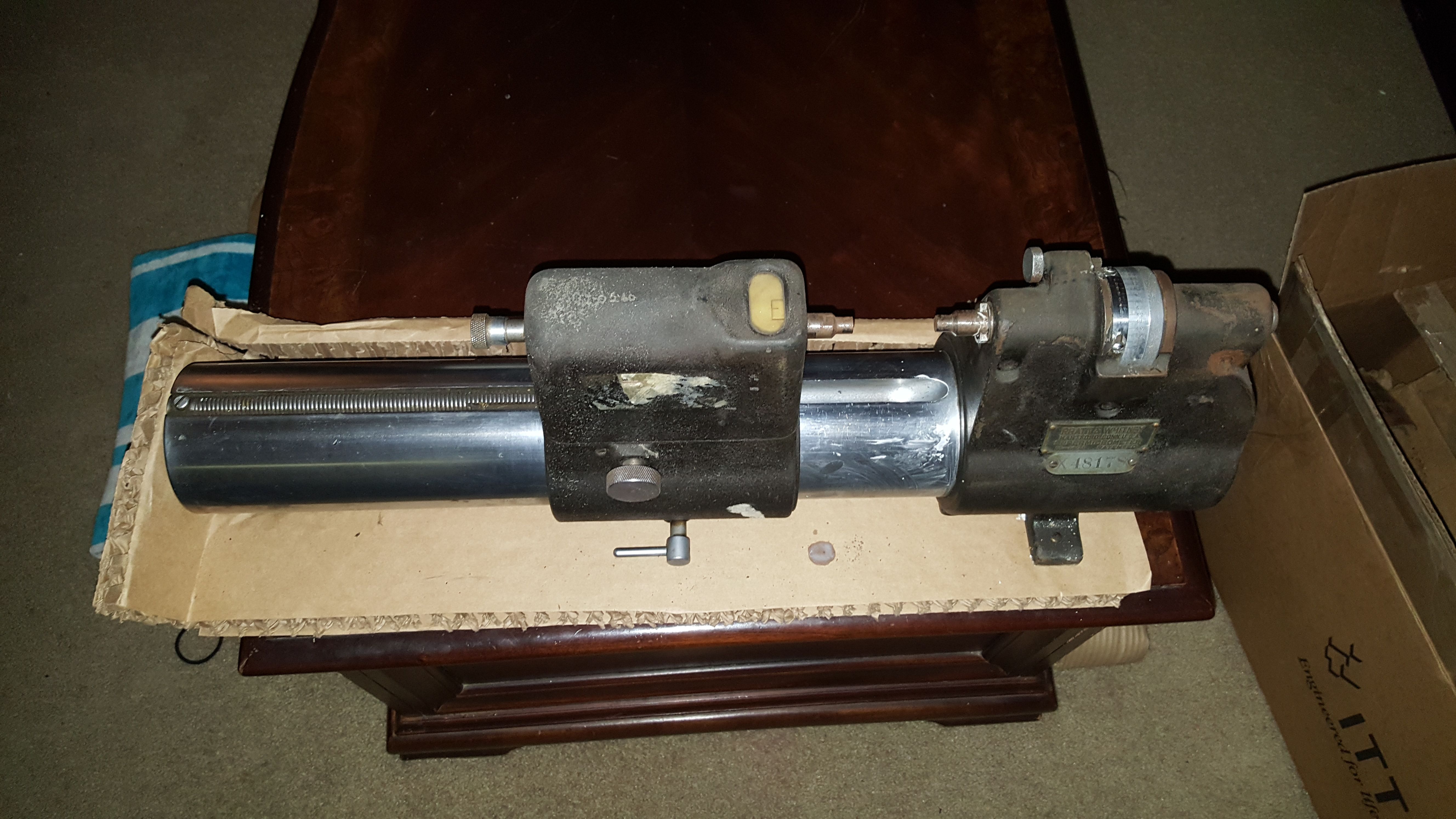Pratt and Whitney supermicrometer starrett Mitutoyo Gagemaker api thread