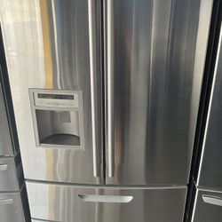 Lg Stainless Steel French Door Fridge 