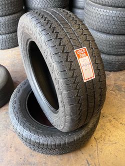 275/60R20 BRIDGESTONE full pair 2 tires