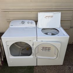 Washer And Dryer Gas Set Whirlpool High Efficiency 