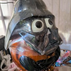 Star Wars Mr Potato Head Darth Tater 14" Storage W/R2d2, Strom Trooper, And Vader