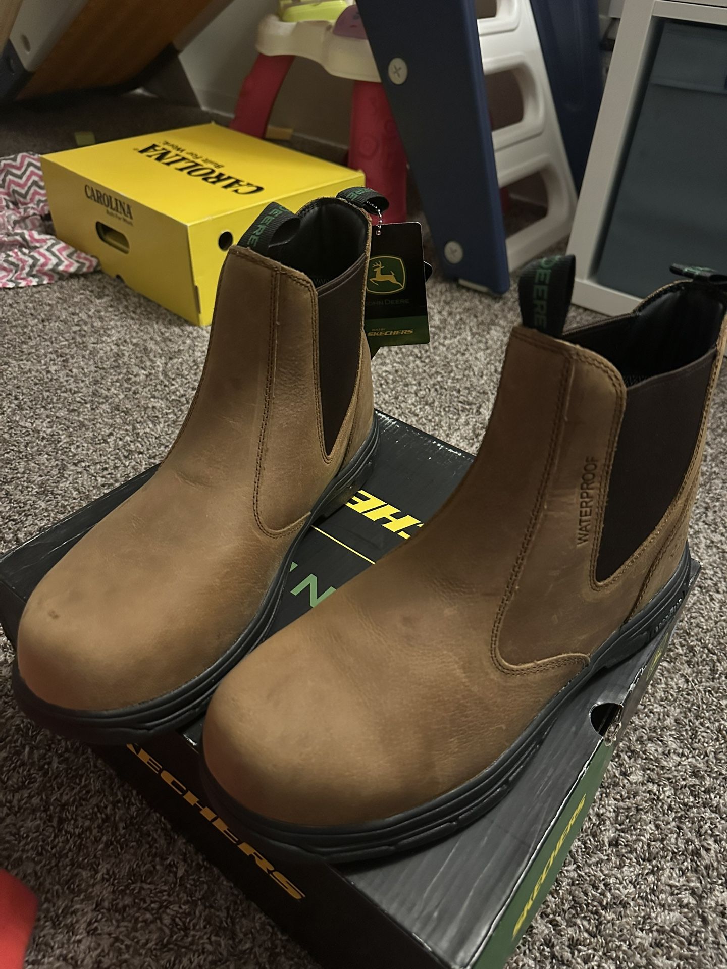 Boots New Sketchers John Deere