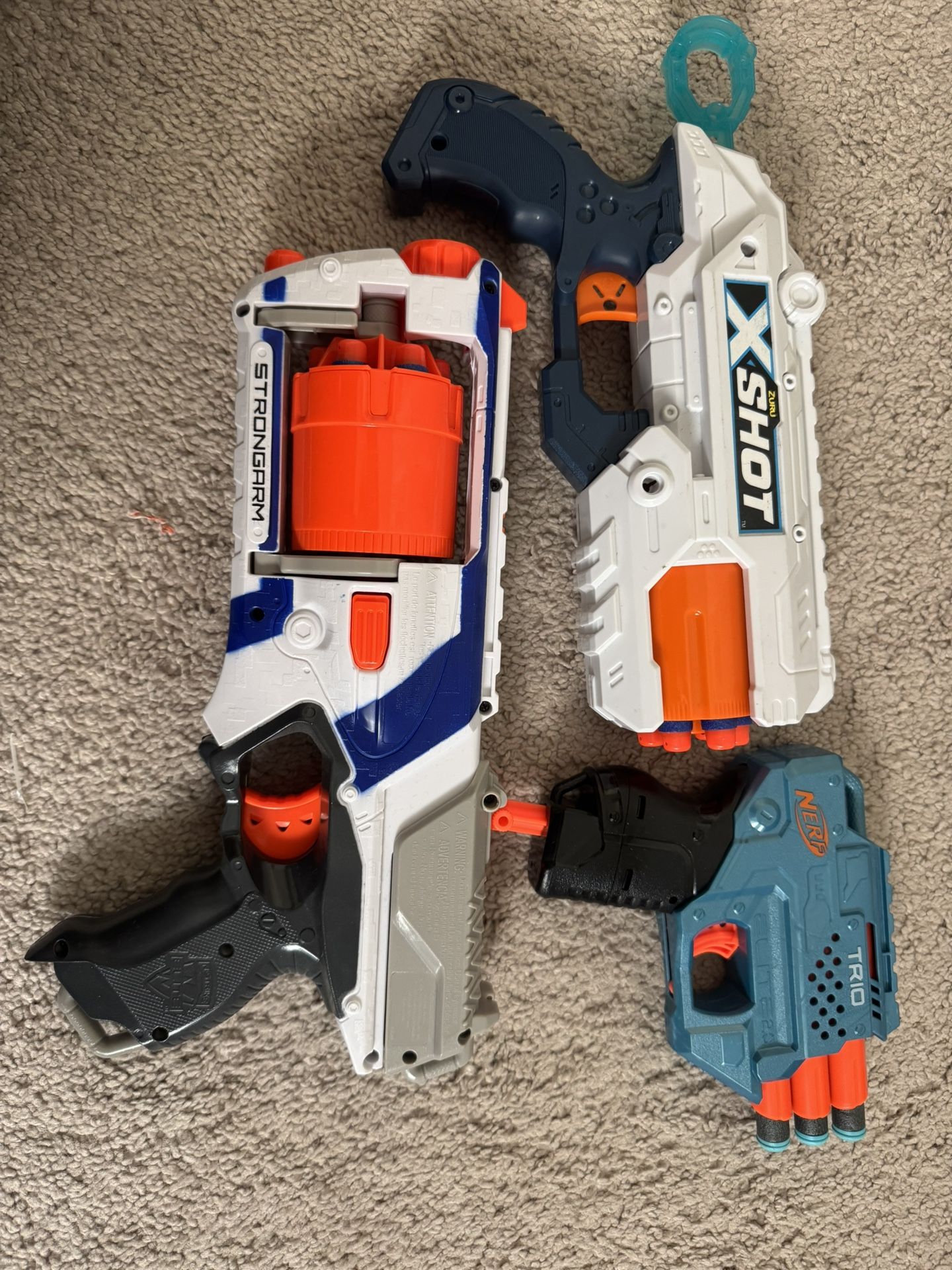 $65 Nerf Guns And Amo 
