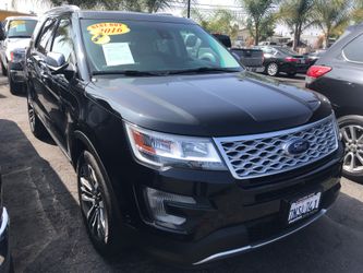 2016 FORD EXPLORER PLATINUM 4x4 LIKE NEW!STK # 16272