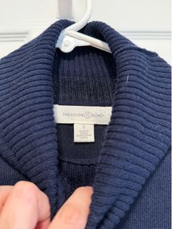 Womens Navy Blue, Turtle Neck