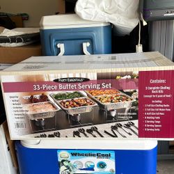 33 Piece Buffet Serving Set