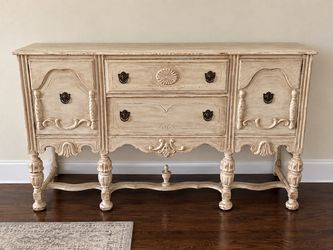 Antique Solid Wood Buffet