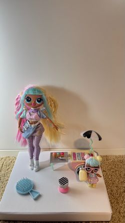 LOL OMG Candylicious Doll & Bon Bon Ice Cream Cart Mega Set