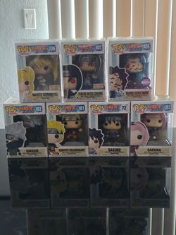Naruto Funko Pop Lot