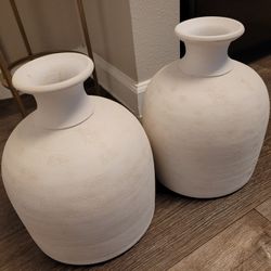 White Pots $45 Each