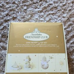 Beautiful  New Snow Babies Friend  Ship Kit 