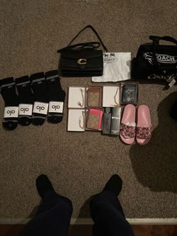 Coach purses / Wallets colognes etc