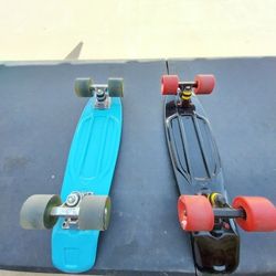 Skateboards. 