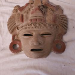 Aztec Terracotta Mask