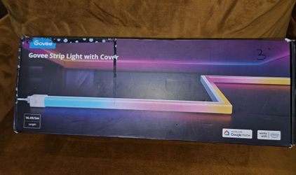 Govee light strip with cover