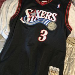 Allen Iverson Hardwood Classic Mitchell & Ness Philadelphia 76ers Jersey #3 XL