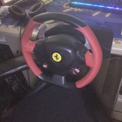 gaming steering wheel