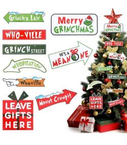 Grinchs Tree Decor