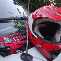New Youth Helmut & Gloves