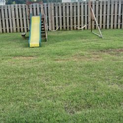 Swing And Trampoline