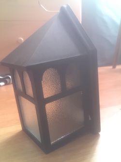 Light Fixture Small House Shaped