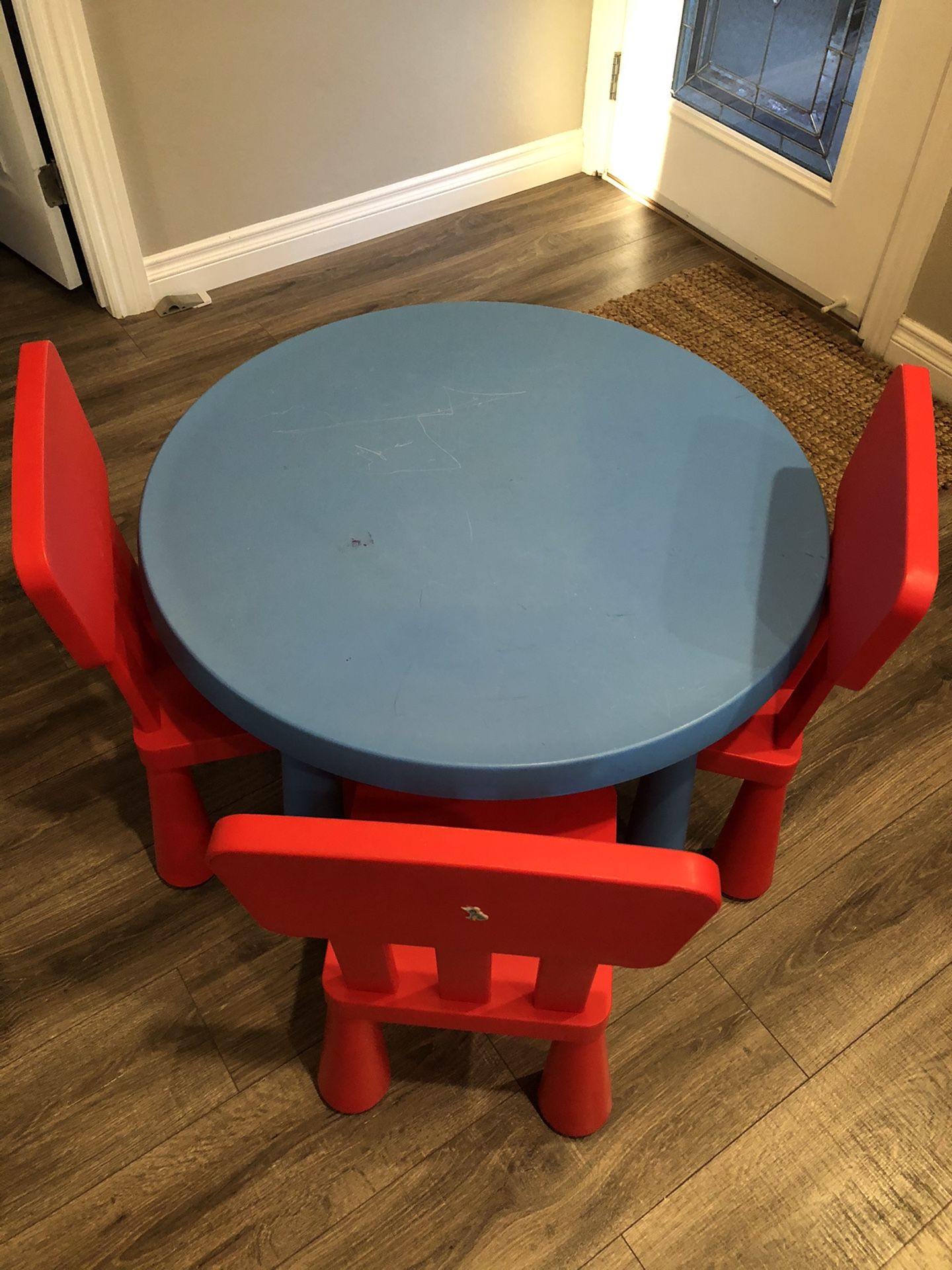 IKEA kids chairs & table