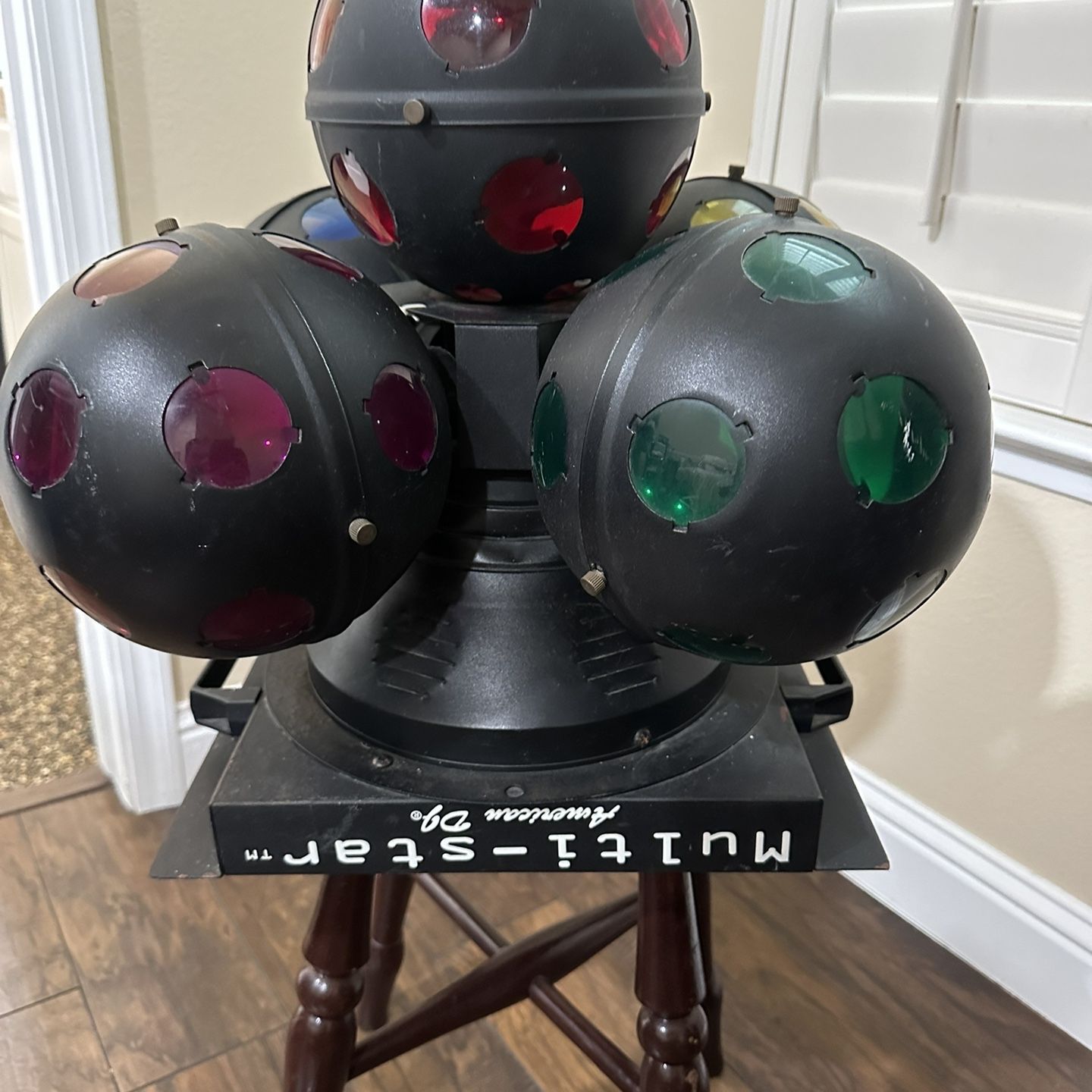 DJ Equipment - American DJ Roto 5 Ball Multi-Star Disco Lights for