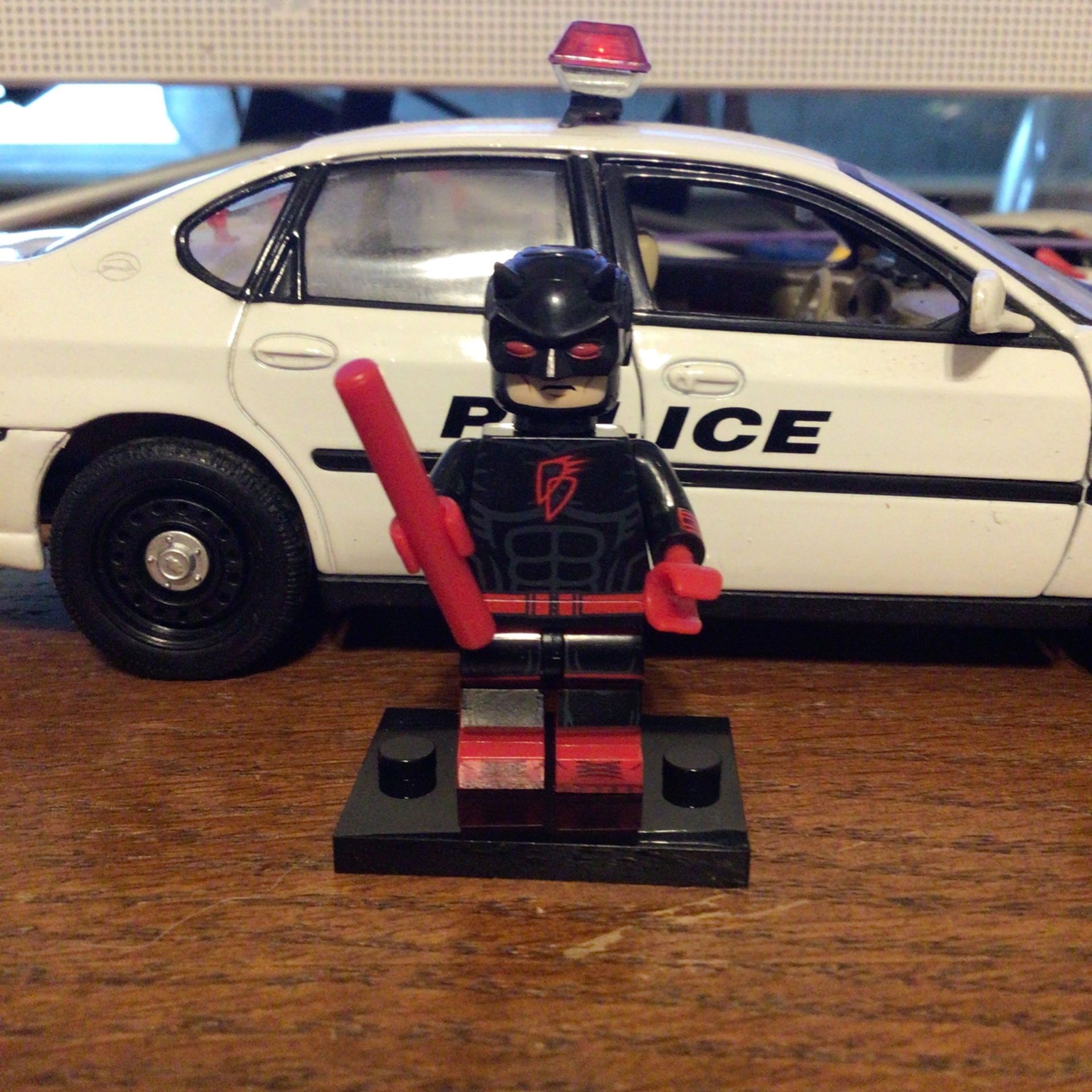 Lego Compatible Daredevil In Black Suit