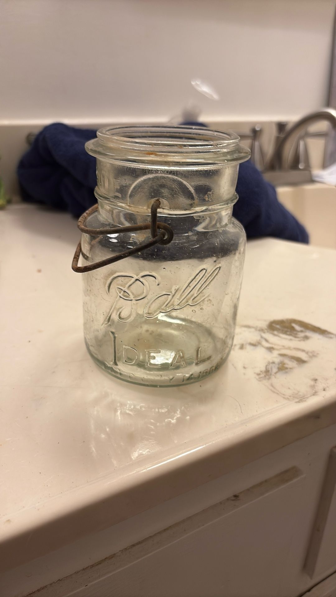 Old Jars. Mason, Ball, Etc..