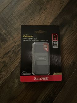 SanDisk 1TB Extreme Portable  External SSD Flash Drive (BRAND NEW)