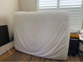 Queen Mattress and decorative pillows