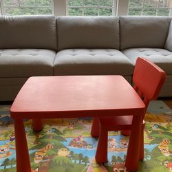 Ikea Kid’s / Children Desk And Chair