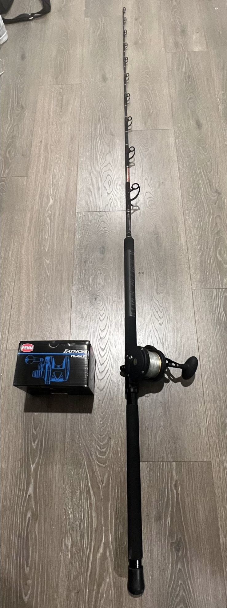 Fishing Rod And Reel Setup 